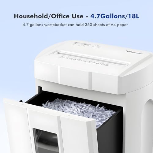 Ultra low noise cross cut paper shredder — photo 4