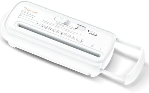 Portable six sheet strip cut shredder