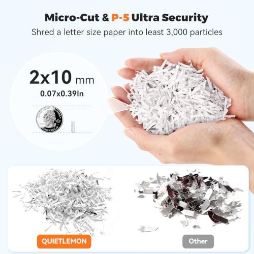 Touchscreen Micro Cut Shredder 200 Sheet Capacity — photo 3