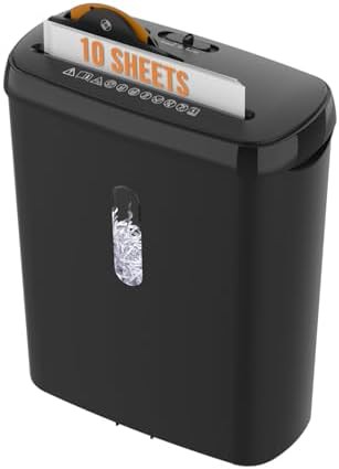 Small strip cut shredder for home use