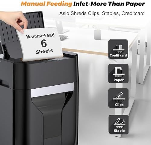 High Capacity Cross Cut Automatic Shredder — photo 4