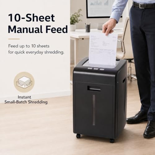Auto feed 200 sheet micro shredder — photo 3